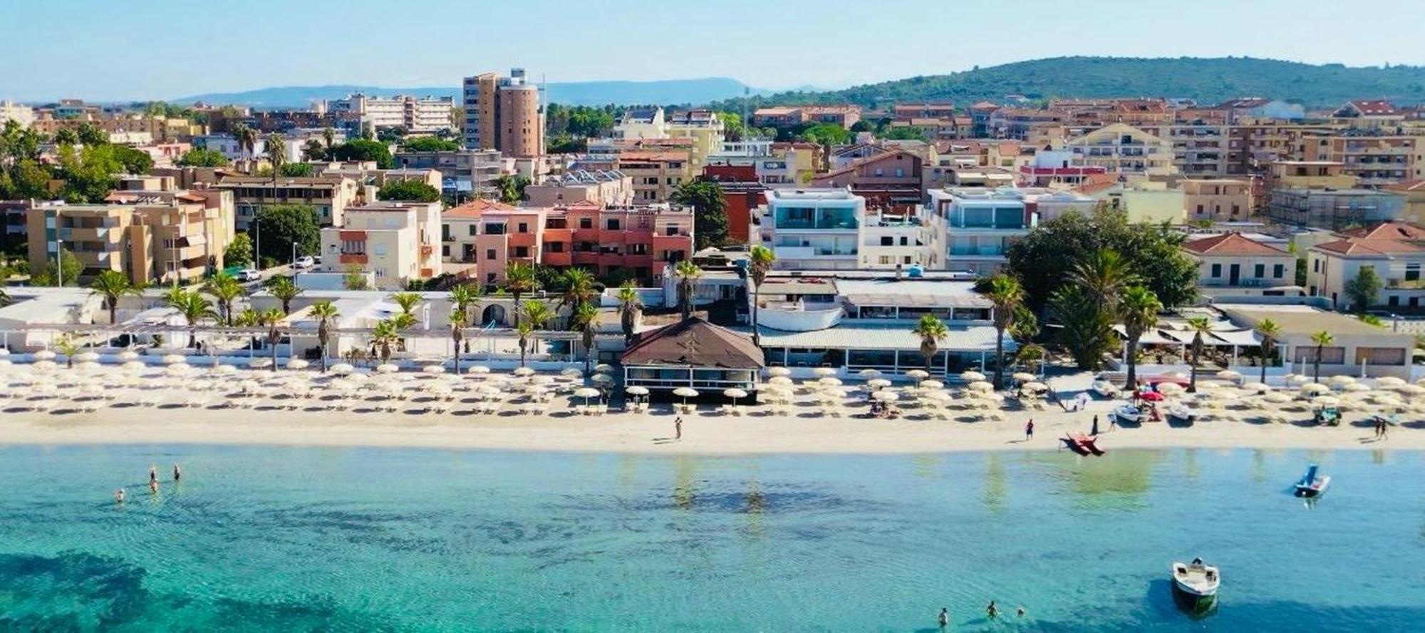 Lido Di Alghero Rooms On The Beach Buitenkant foto